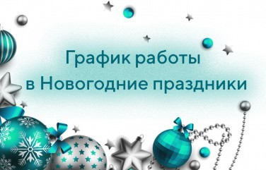 График работы в Новогодние праздники 2024