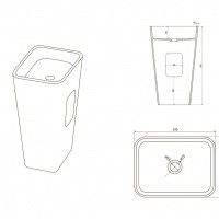 Раковина Gelato