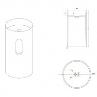 Раковина Verona Н900