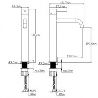 Смеситель NT4211Н